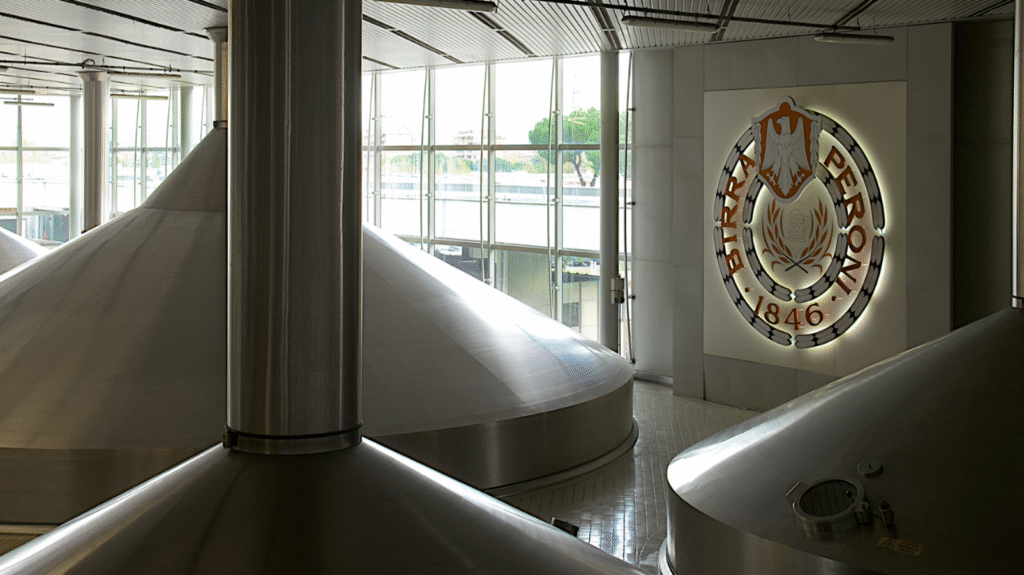 Birra Peroni, sala cotte