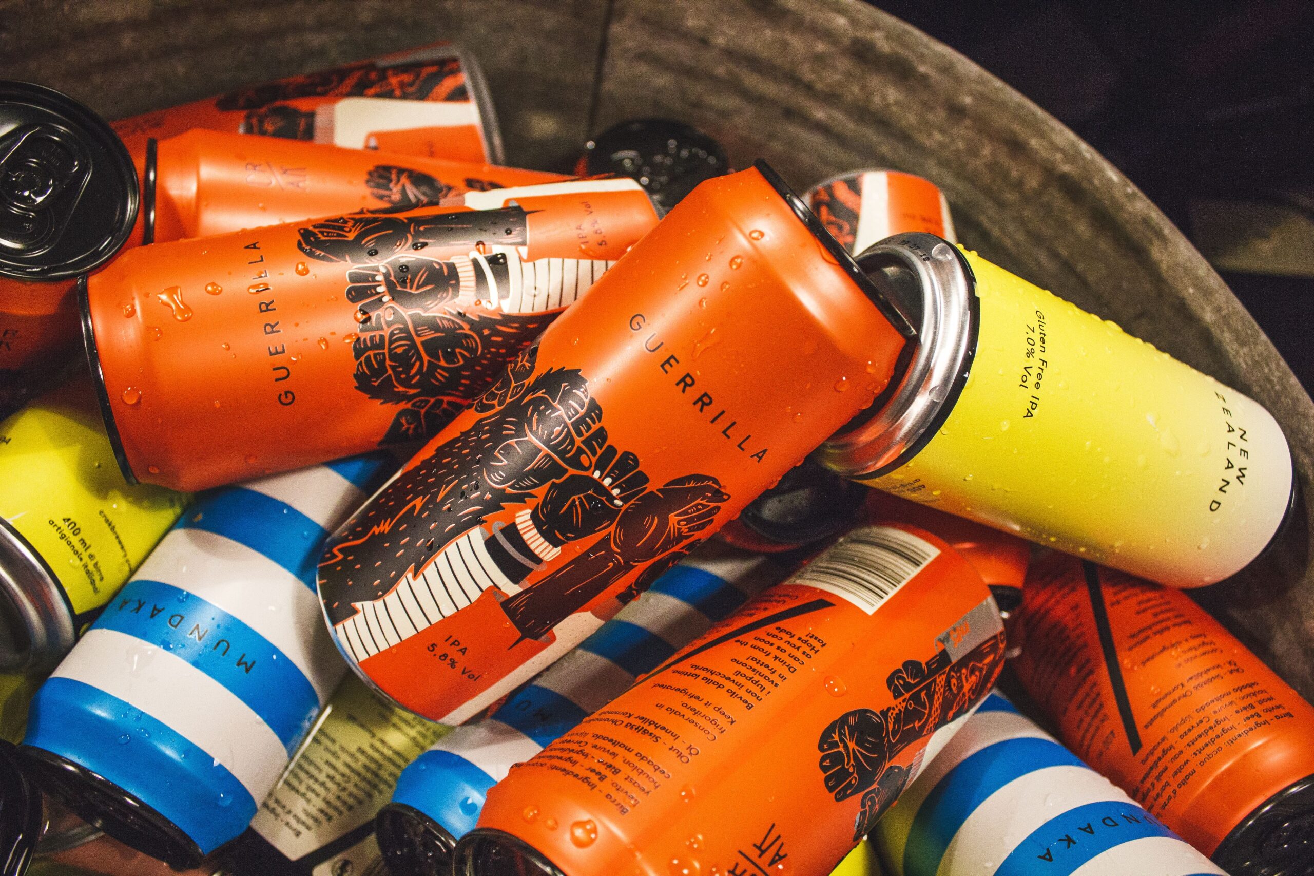 lattine birra Crak Brewery