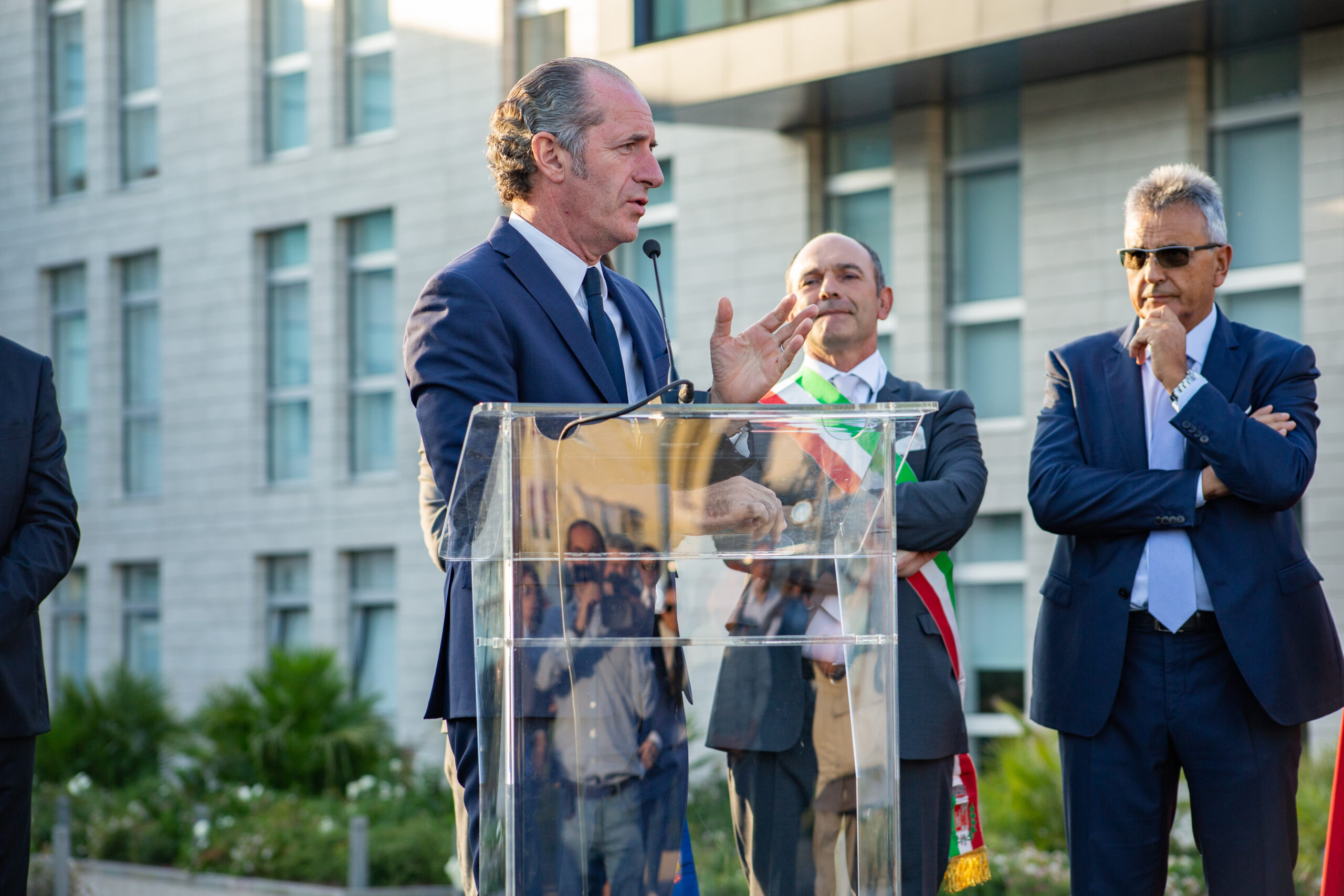 Il Presidente della Regione Veneto, Luca Zaia