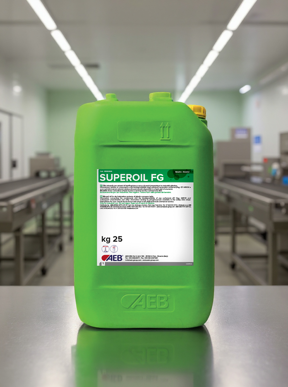 lubrificazione nastri trasportatori