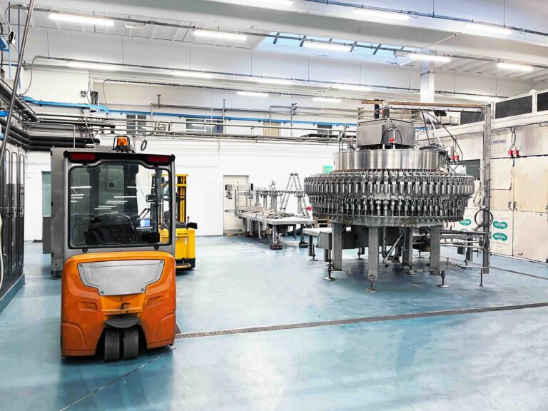 BBM smontaggio linea imbottigliamento